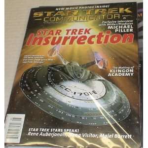  Star Trek Communicator #118 Insurrection Michael Piller 