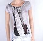 NWT Womens GUESS Jeans Los Angeles White T shirt Tee Size   S M L