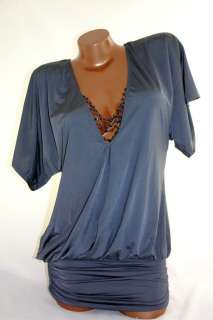 269.00 Beach Bunny Crazy On You Dress   Charcoal cover up dress sz M 