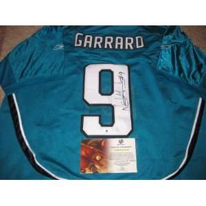  David Garrard Autographed Jersey