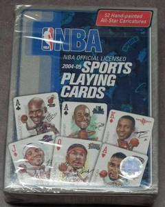 NBA 2004 05 Sports Playing Cards   Complete Deck   NEW 189706000016 