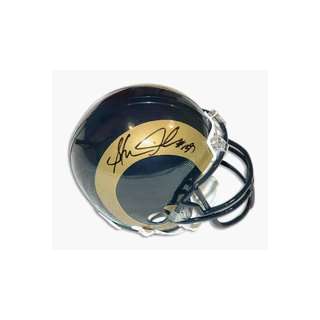  Stephen Jackson Autographed St. Louis Rams Mini Helmet 