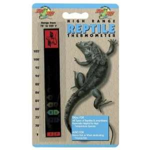  ZOO MED/AQUATROL, INC Reptile Thermometer Hi Range Pet 
