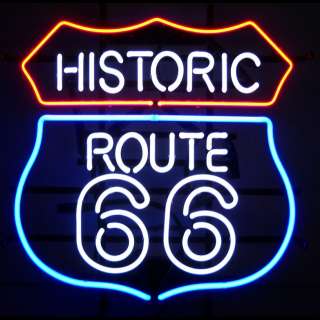 5RT66N Historic Route 66 Neon Sign