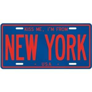  NEW  KISS ME , I AM FROM NEW YORK  UNITED STATES LICENSE 