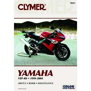 Yamaha YZF R6 99 04 Clymer Repair Manual Automotive