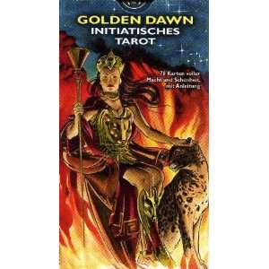  Golden Dawn Tarot 78 Karten mit dt. Anleitung. Initiatisches Tarot 