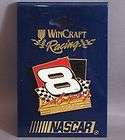   JR. #8 HAT/LAPEL PIN 1 1/4 x 1 1/4 NEW WINCRAFT RACING NASCAR