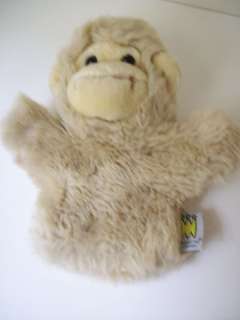 Manhattan Toy Co. 9 Beige Monkey Hand Puppet N  