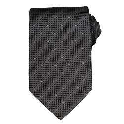 Versace Mens Dot and Greek Key Pattern Silk Tie  