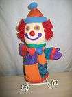 vintage gymboree gymbo the clown hand puppet expedited shipping 