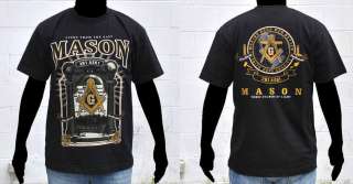   sleeve Masonic Mason Freemason T shirt Mason Tee M 5XL NEW 2012  