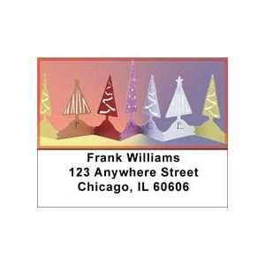  Peace And Joy Christmas Trees Address Labels Office 