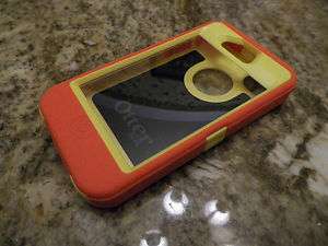   iPhone 4 4S Defender Series Orange/Yellow Otter Box   