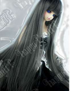 BJD Doll Hair Wig 7 8 Blue E04 1/4 SD DZ DOD LUTS  