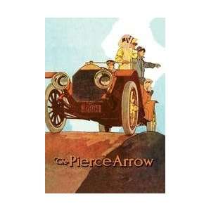    Sightseeing from the Pierce Arrow 20x30 poster