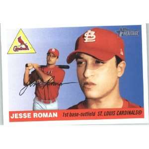  2004 Topps Heritage #125 Jesse Roman RC   San Diego Padres 