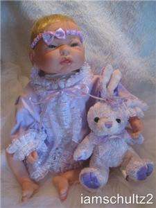    Size Newborn Baby Doll For Reborn or Play W/BEAUTIFUL Clothes  