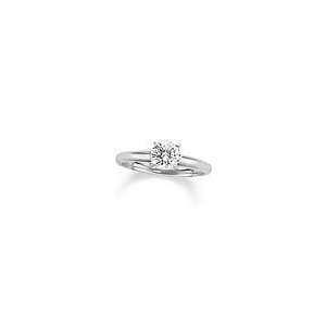 ZALES Certified Colorless Diamond Solitaire Engagement Ring in 18K 