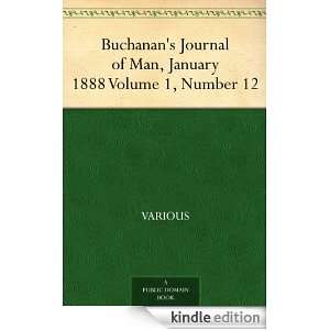 Buchanans Journal of Man, January 1888 Volume 1, Number 12 Various 
