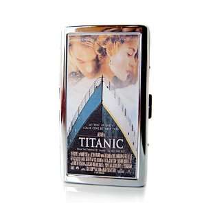    TITANIC Cigarette Case Stainless Steel Holder 