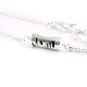  Bracelet silver Tikki white. Jewelry