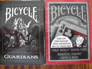   Bicycle GUARDIANS & TRAGIC ROYALTY Playing Cards   