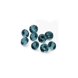  0.54 Cts of Blue Diamond ( Round   SI ) Jewelry