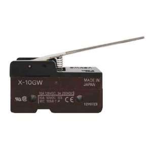  OMRON X 10GW Snap Action Switch,Hinge lever
