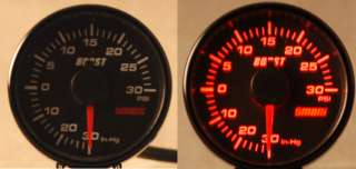 Omori 45mm elec boost turbo gauge STi EVO Mazdaspeed  