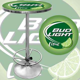 Bud Light Lime Beer Pub Table Game Room Bar Table 844296079254  
