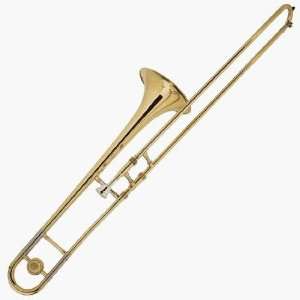   2Series TB 280 Gold Lacquer Bb Slide Trombone Musical Instruments