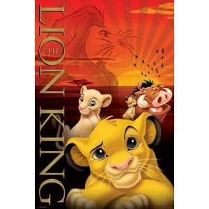  The Lion King   Metallic Foil Poster (Characters) (Size 