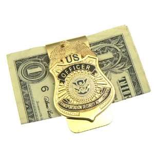   and Security Administration Mini Badge Money Clip