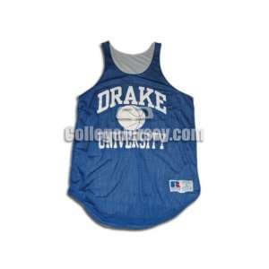 Blue/White No. 22 Game Used Drake Champion Basketball Jersey  