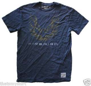New Authentic Original Retro Brand Firebird Slub Mens T Shirt   
