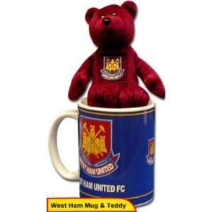  West Ham Mug & Beanie Bear Set