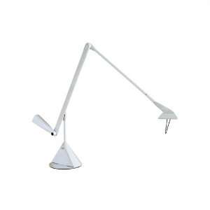  Lumina 23 02 Zelig Table Lamp in White Dimmer Yes