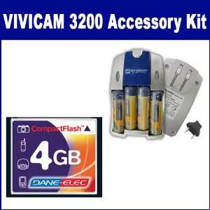  Vivitar ViviCam 3200 Digital Camera Accessory Kit includes 
