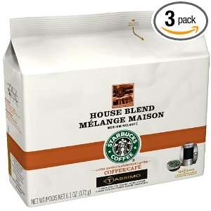 Starbucks House Blend, 12 Count T Discs for Tassimo Brewers (Pack of 3 