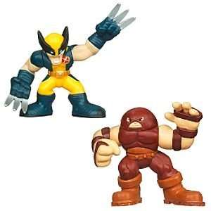   Super Hero Squad    Wolverine and Juggernaut Action Figures Toys