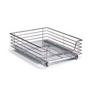   on Wheels 89 Expandable Roll Out Wire Cabinet Shelf