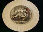 DICKENS PLATE by ADAMS MR PICKWICK ADDRESSES THE CLUB