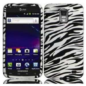  BLACK WHITE ZEBRA Phone Protector Hard Snap on Cover case 