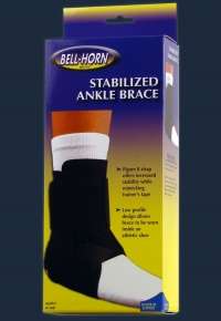 Stabilized Ankle Brace Wrap Support Sprain Athletic New  
