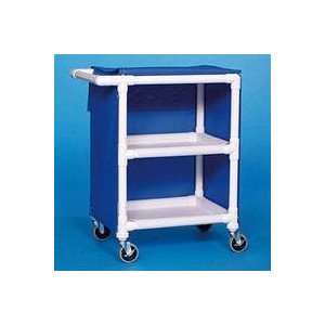 Innovative Medical Multi Purpose Cart 2 Shelf Suncast Blue   Model mpc 