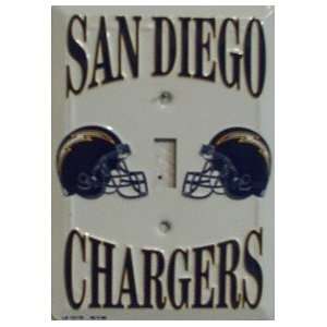    San Diego Chargers Light Switch Plate Cover