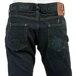 Prps Mens Sulfur Resin Dark Wash Jeans  