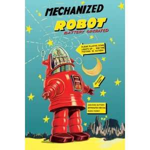  Mechanized Robot   Poster (12x18)