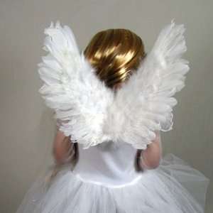 Brand New Small White Feather Angel Wings for kids, children, and 